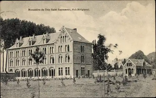 Ak Hal Flämisch-Brabant-Flandern, Kloster Tres Saint Sacrament