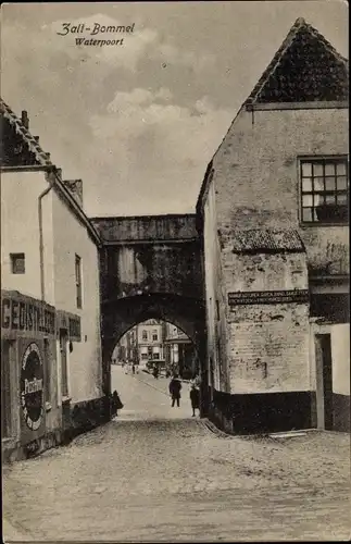 Ak Zaltbommel Gelderland, Waterpoort