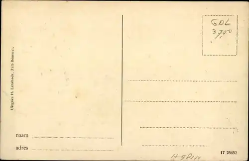 Ak Zaltbommel Gelderland, Waterpoort