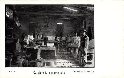 Ak Huíla Angola, Carpinteria e marcenaria