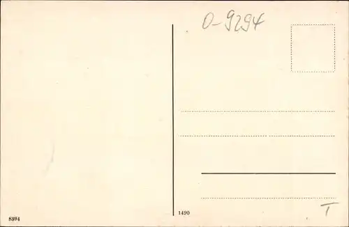 Passepartout Ak Penig in Sachsen, Stadtblick, Eisernes Kreuz