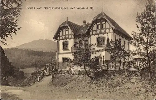 Ak Vacha Werra Thüringen, Waldschlösschen