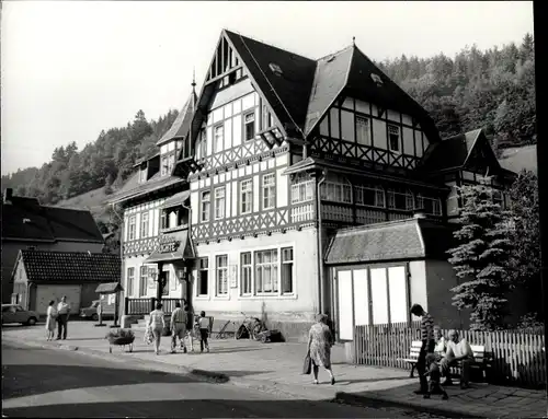 Foto Unterweißbach Thüringen, FDGB-Ferienheim Goldene Lichte