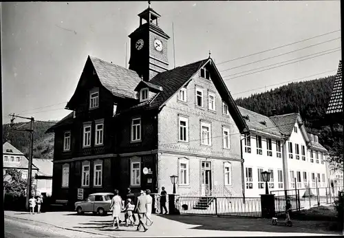 Foto Unterweißbach Thüringen, Schule