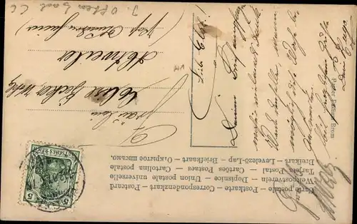 Ak Opernsänger, Hoffmanns Erzählungen, Opernszene