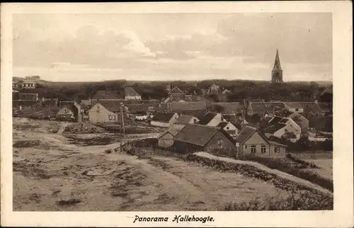 Ak Domburg Veere Zeeland Niederlande, Hallehoogte, Panorama, Kirchturm