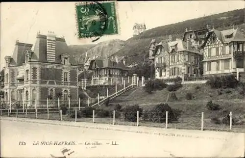 Ak Sainte Adresse Seine Maritime, Nice Havrais, Villas