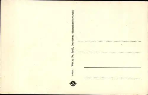 Ak Ostseebad Timmendorfer Strand, Strandleben