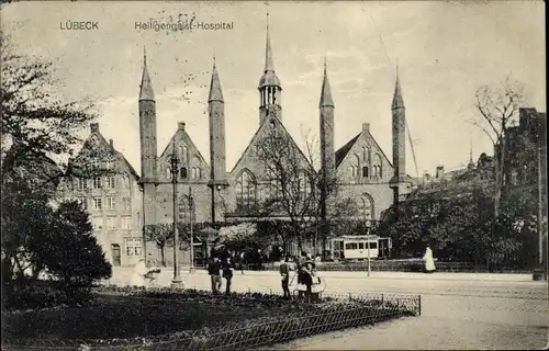 Ak Lübeck, Heilig Geist Hospital