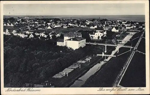 Ak Nordseebad Büsum, Panorama