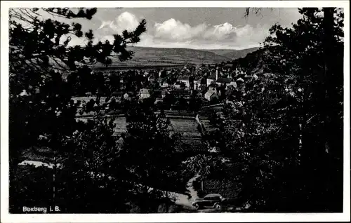 Ak Boxberg in Baden, Panorama