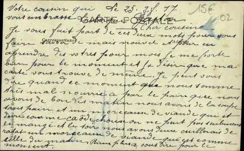 Ak Beaurieux-Aisne, Ponceau und Rue de la Fa. Grosse Pierre