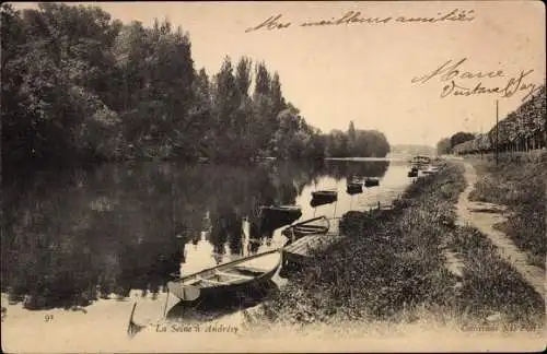 Ak Andrésy Yvelines, Seine