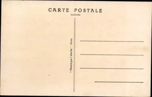 Ak Andrésy Yvelines, Panorama über das Tal