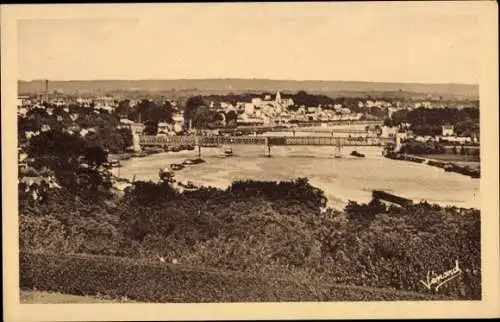 Ak Andrésy Yvelines, Seine, Panorama