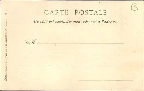 Ak Edouard VII. in Paris 1903, La Tribune Officielle au Champ de Courses de Longchamp