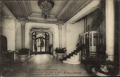 Ak Paris XII., Lyon Palace Hotel, Rue de Lyon