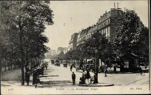 Ak Paris XIV., Boulevard Arago