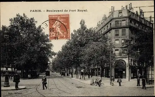 Ak Paris, Boulevard de Port Royal