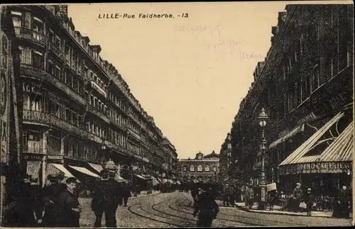 Ak Lille Nord, Rue Faidherbe