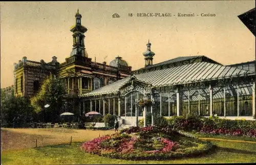 Ak Berck Plage Pas de Calais, Kursaal, Casino