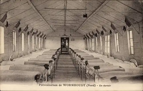 Ak Wormhoudt Wormhout Nord, Preventorium, ein Wohnheim