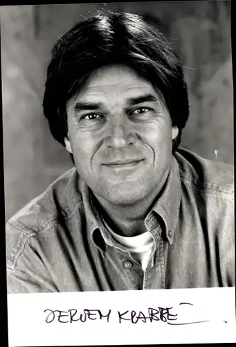 Foto Schauspieler Jeroen Krabbé, Portrait, Autogramm