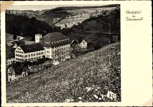 Ak Freudenstadt im Schwarzwald, Tuchfabrik Christofstal
