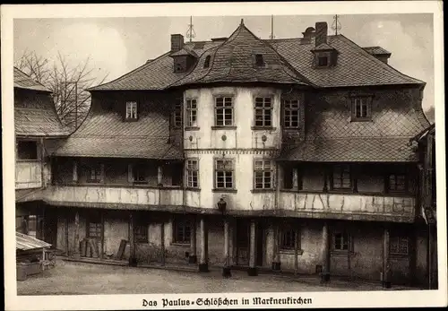 Ak Markneukirchen im Vogtland, Paulus-Schlösschen