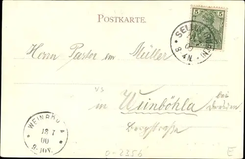 Ak Ostseebad Sellin auf Rügen, Strand