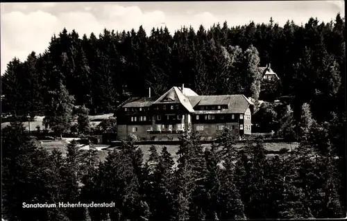 Ak Freudenstadt im Schwarzwald, Sanatorium Hohenfreudenstadt, Haus für Bewegungstherapie