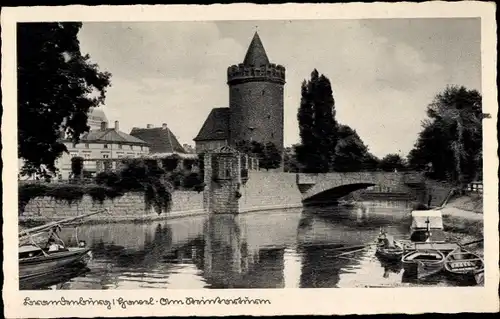 Ak Brandenburg an der Havel, Steintorturm