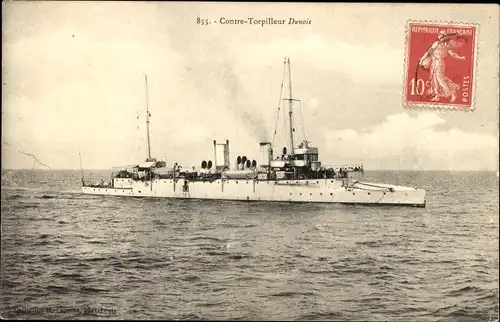 Ak Französisches Kriegsschiff, Dunois, Contre Torpilleur