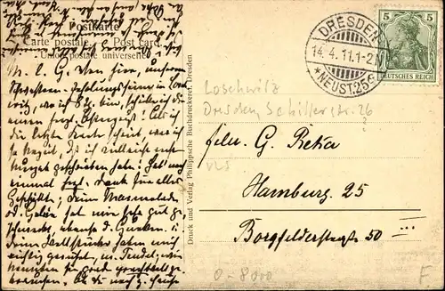 Ak Dresden Neustadt, Bethanien