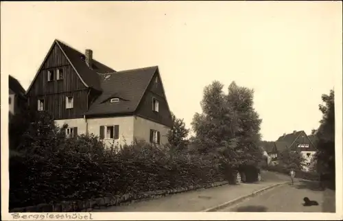 Foto Berggießhübel in Sachsen, Straßenpartie