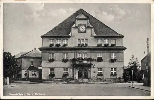 Ak Weinböhla in Sachsen, Rathaus