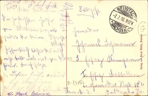 Ak Bischofswerda in Sachsen, Kapelle des 2 Ersatz Bataillon Infanterie Regiments 103