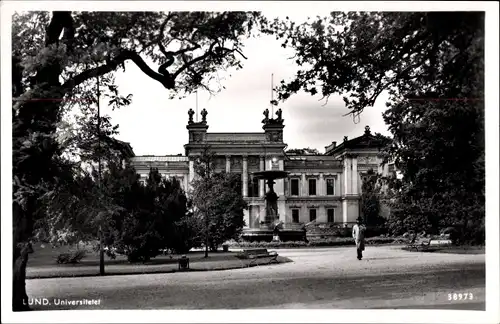 Ak Lund Schweden, Universität