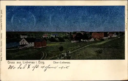 Luna Ak Liebenau Altenberg im Erzgebirge, Teilansicht