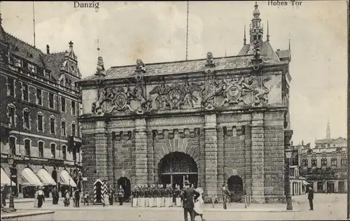 Ak Gdańsk Danzig, Hohes Tor