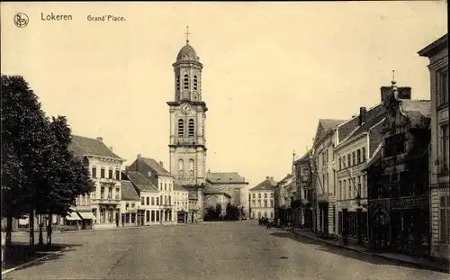 Ak Lokeren Ostflandern, Grand Place