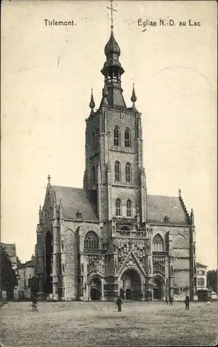 Ak Tirlemont Flämisch-Brabant Flandern, Kirche von N.-D. zum See