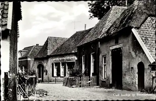 Ak Bronkhorst Bronckhorst Gelderland, Teilansicht, alte Häuser