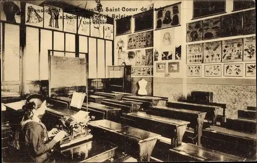 Ak Machelen Flämisch-Brabant, Pensionnat du Saint Coeur de Marie