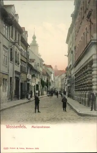 Ak Weißenfels an der Saale, Marienstraße