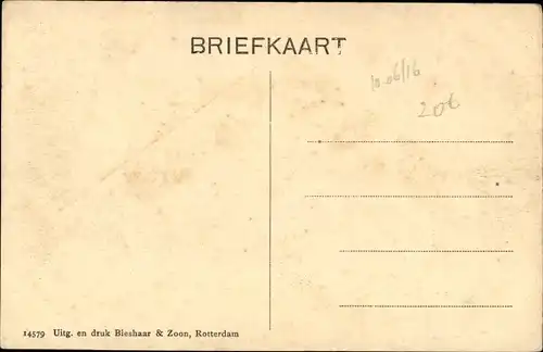 Ak Marken Nordholland Niederlande, Überschwemmungsschäden, 1916, Anwohner