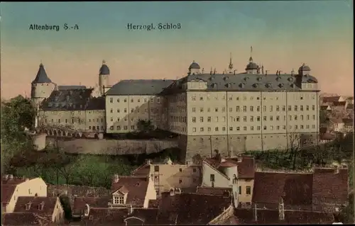 Ak Altenburg in Thüringen, Herzogliches Schloss