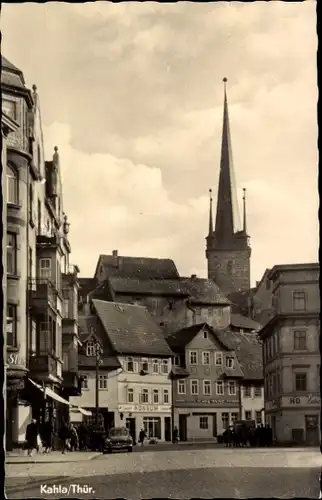 Ak Kahla in Thüringen, Marktplatz