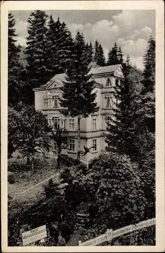 Ak Friedrichroda im Thüringer Wald, Hotel Waldschlößchen