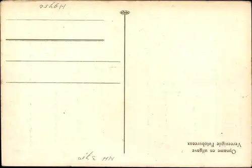 Ak Oosterland Wieringen Nordholland, Luftaufnahme, Kirche, Exil Kronprinz Wilhelm von Preußen